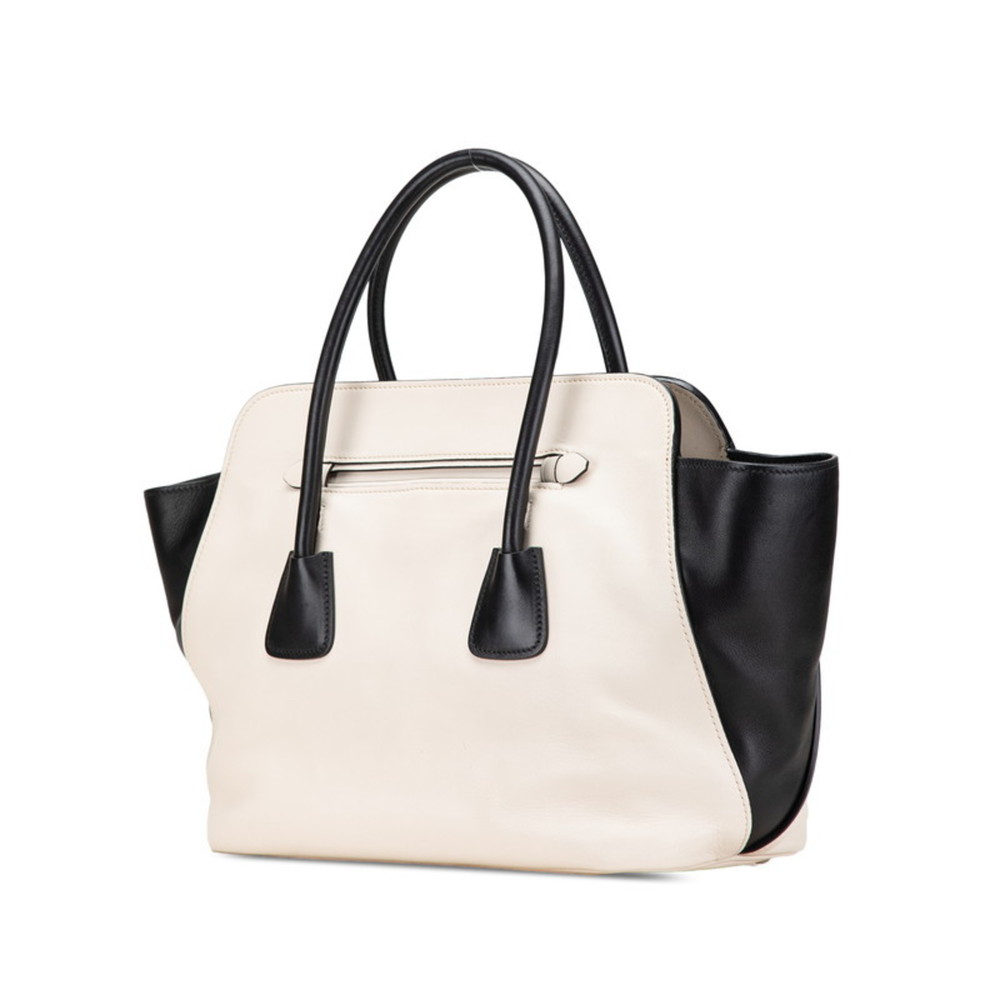 PRADA Black Leather Tote Bag - Picture 2 of 14